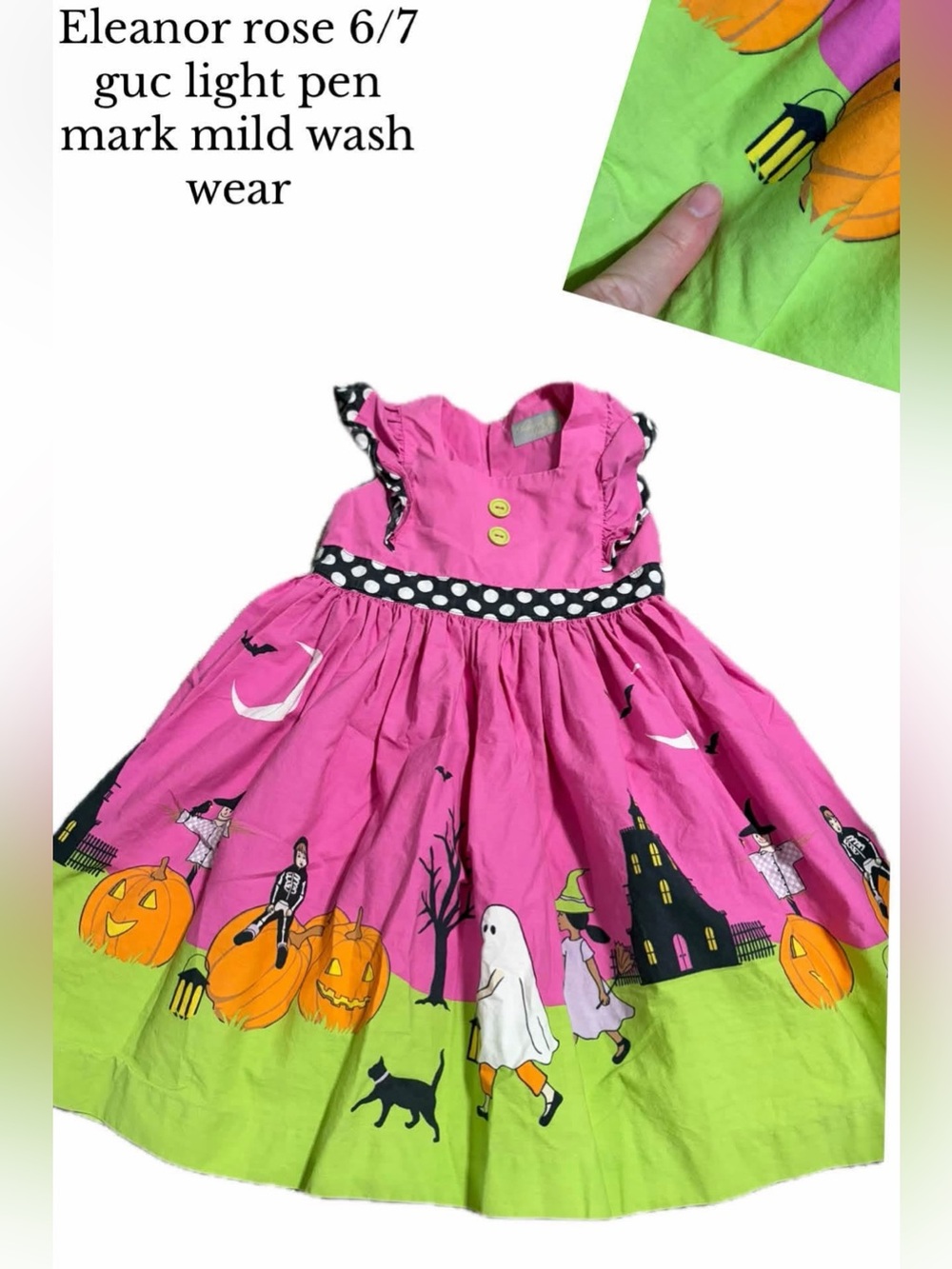Eleanor rose 6/7 Halloween dress